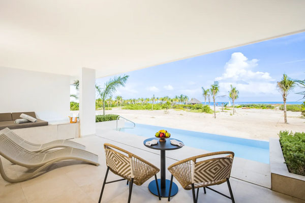 Oceanfront Suite at Majestic Mirage Costa Mujeres